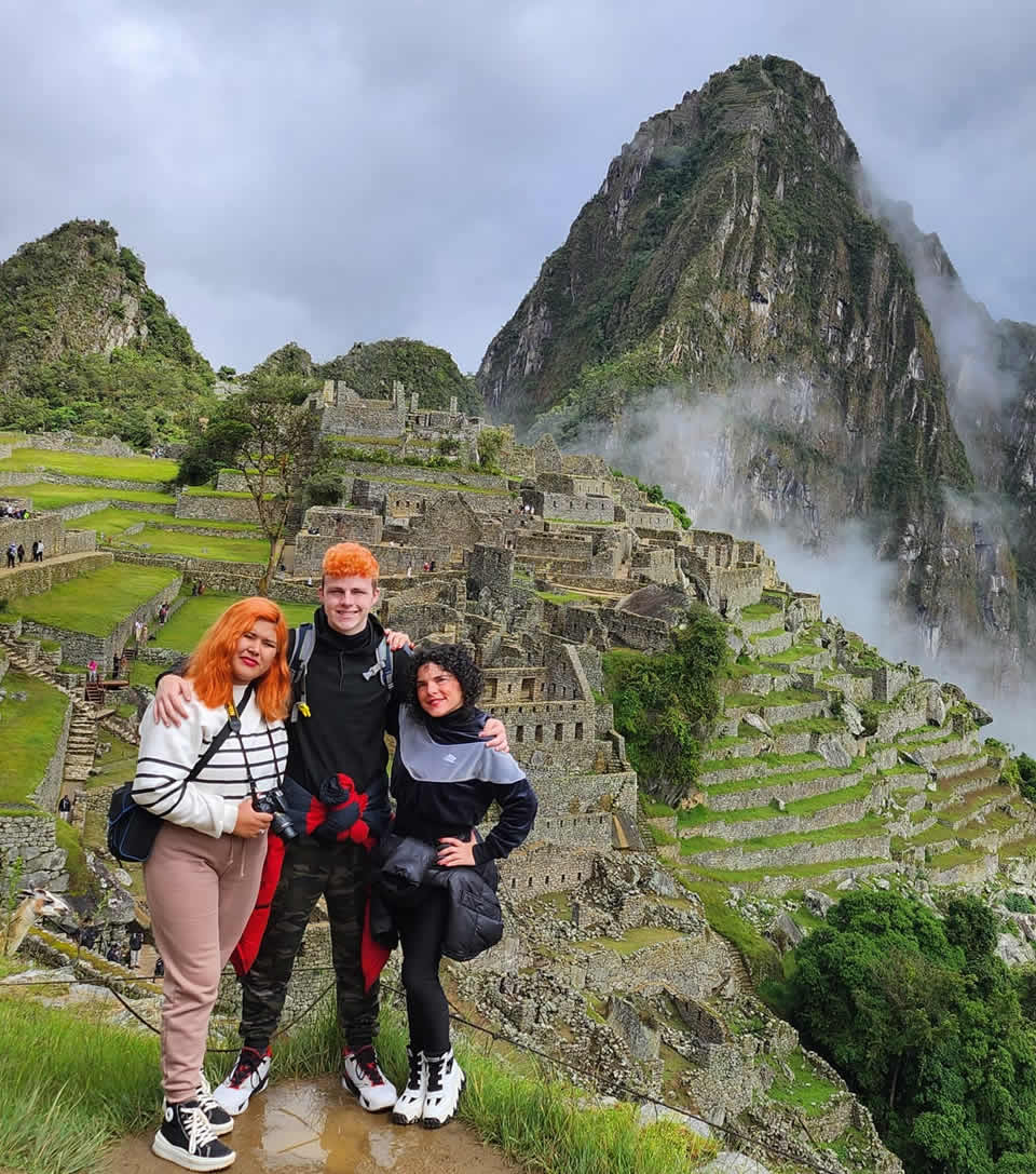 machu picchu en familia